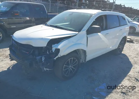 2018 Dodge Journey Se из США, поврежденный, VIN 3C4PDCAB0JT444696